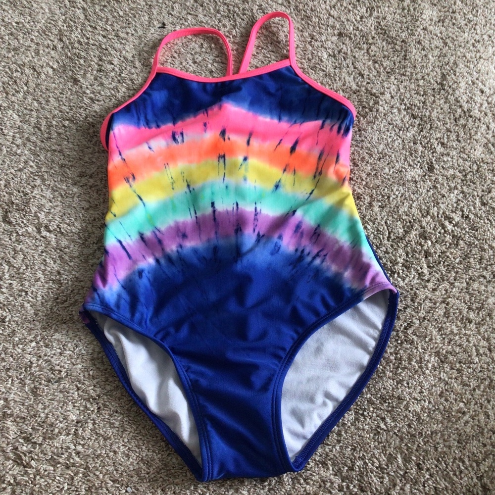Size large tie-dye bathing suit one piece